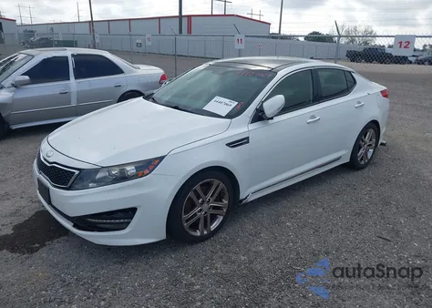 2013 Kia Optima Sx z USA, uszkodzony, nr VIN 5XXGR4A68DG212048